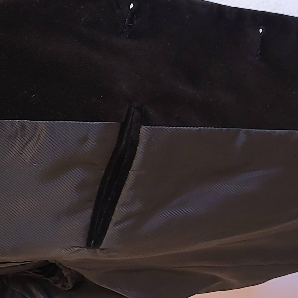 LINEA UMO black cotton velvet blazer - Picture 11 of 16